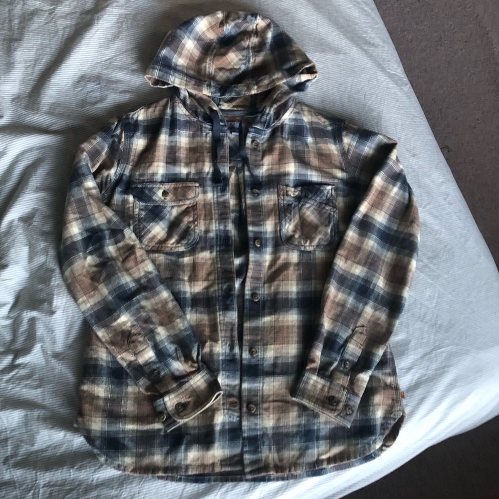 Womens Carhartt hooded plaid